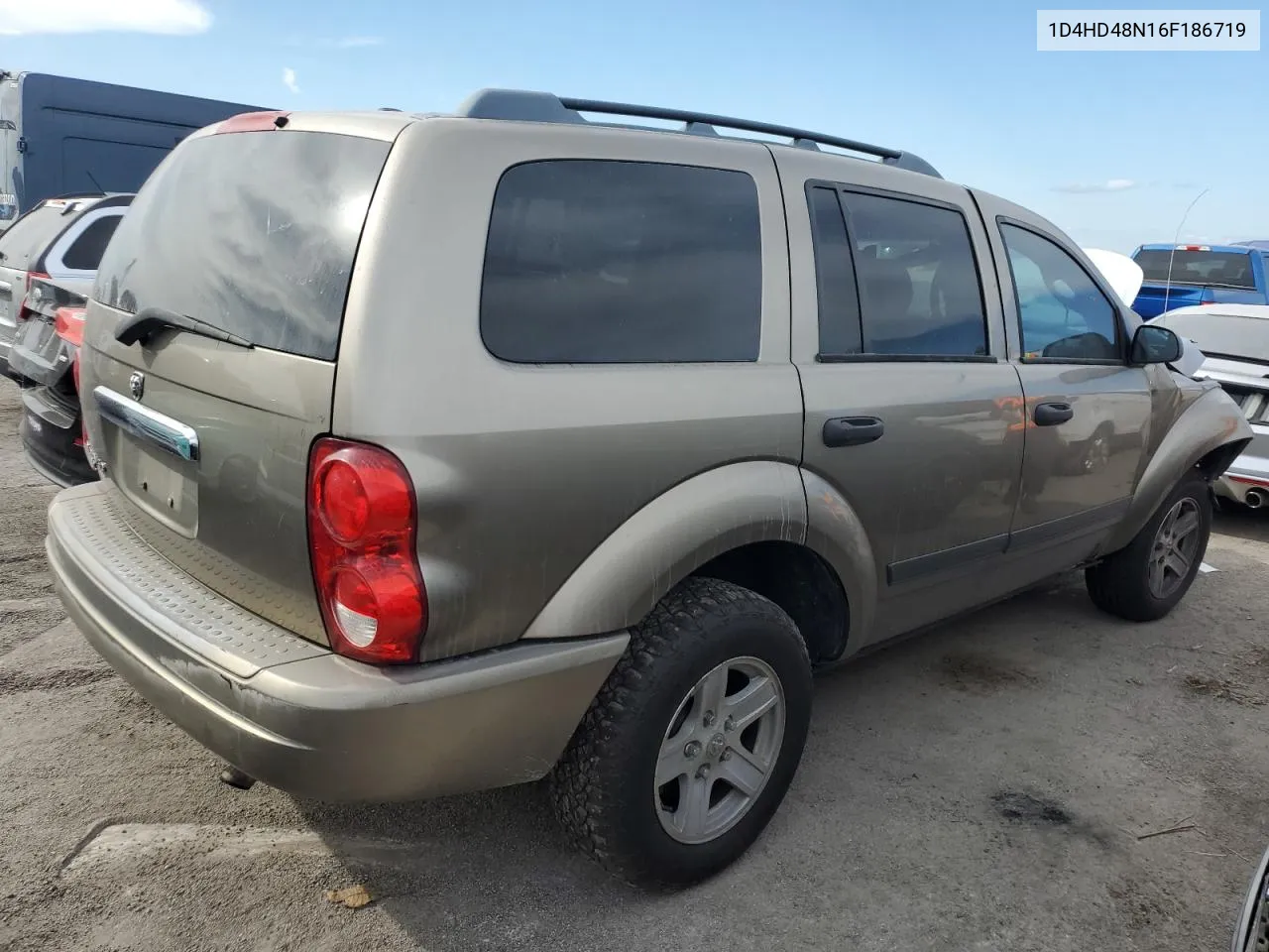 2006 Dodge Durango Slt VIN: 1D4HD48N16F186719 Lot: 74917154