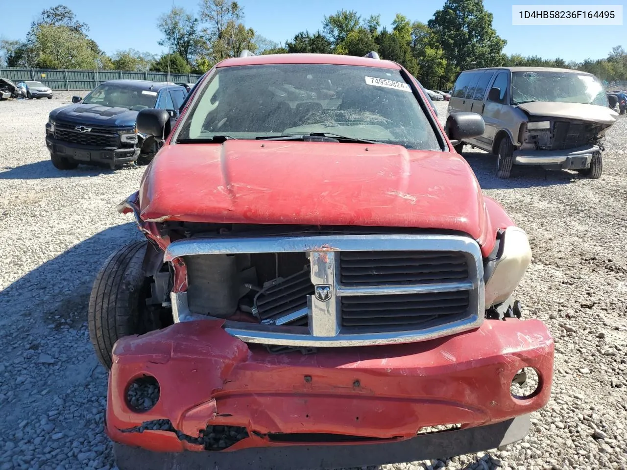 2006 Dodge Durango Limited VIN: 1D4HB58236F164495 Lot: 74955824