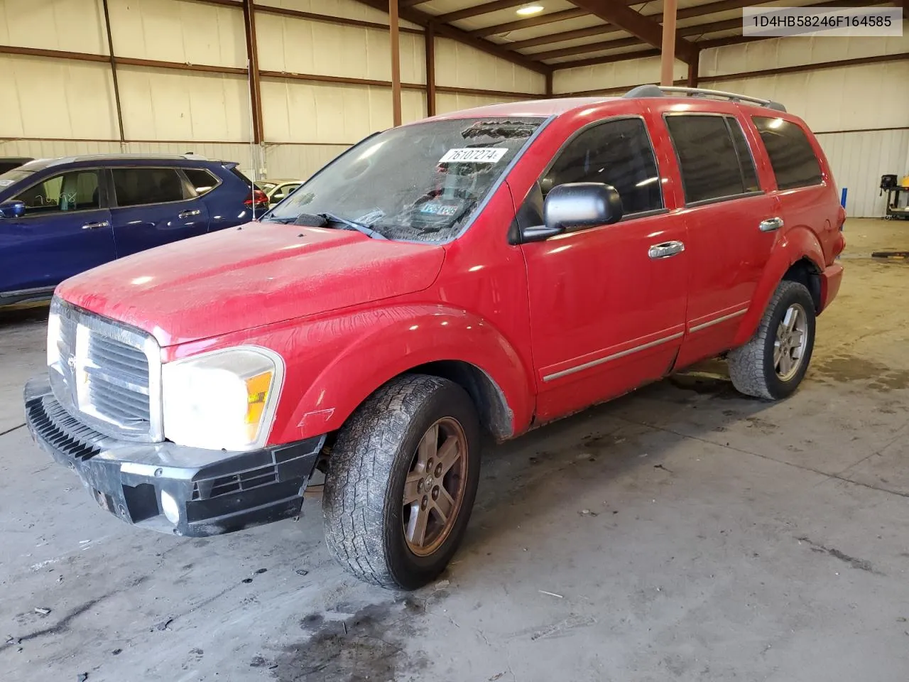 2006 Dodge Durango Limited VIN: 1D4HB58246F164585 Lot: 76107274