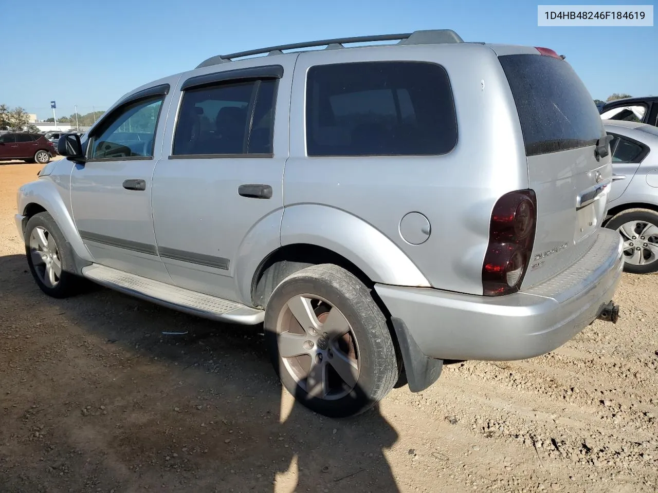 2006 Dodge Durango Slt VIN: 1D4HB48246F184619 Lot: 76721024