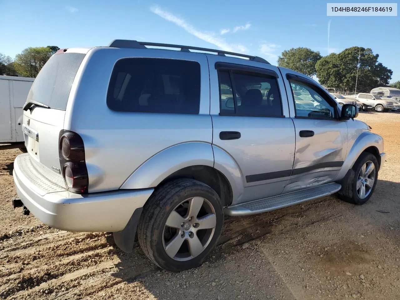 2006 Dodge Durango Slt VIN: 1D4HB48246F184619 Lot: 76721024