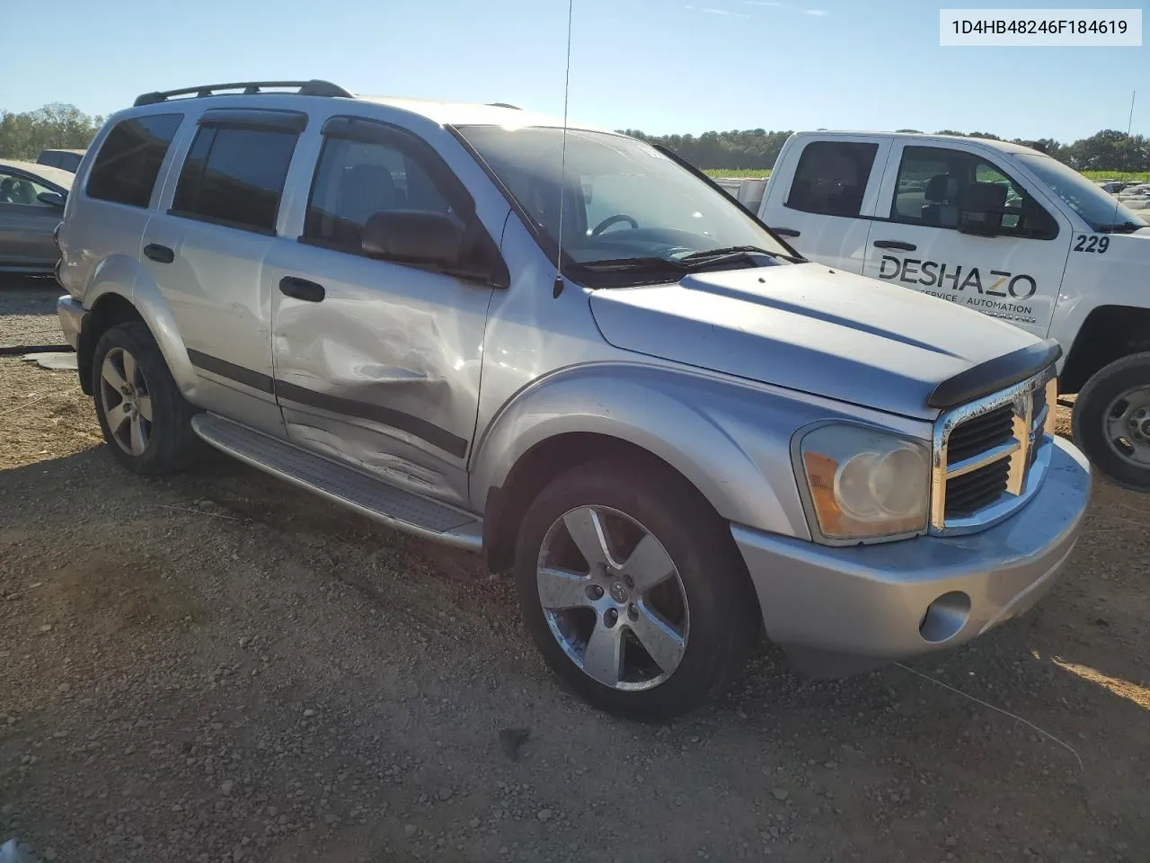 2006 Dodge Durango Slt VIN: 1D4HB48246F184619 Lot: 76721024