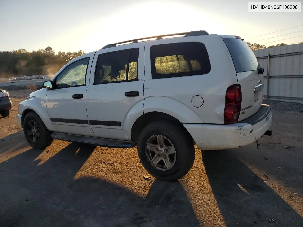 2006 Dodge Durango Slt VIN: 1D4HD48N06F106200 Lot: 76827354