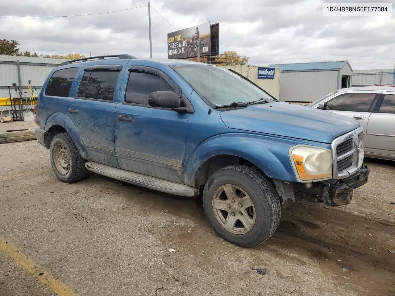 2006 Dodge Durango Sxt VIN: 1D4HB38N56F177084 Lot: 78303844