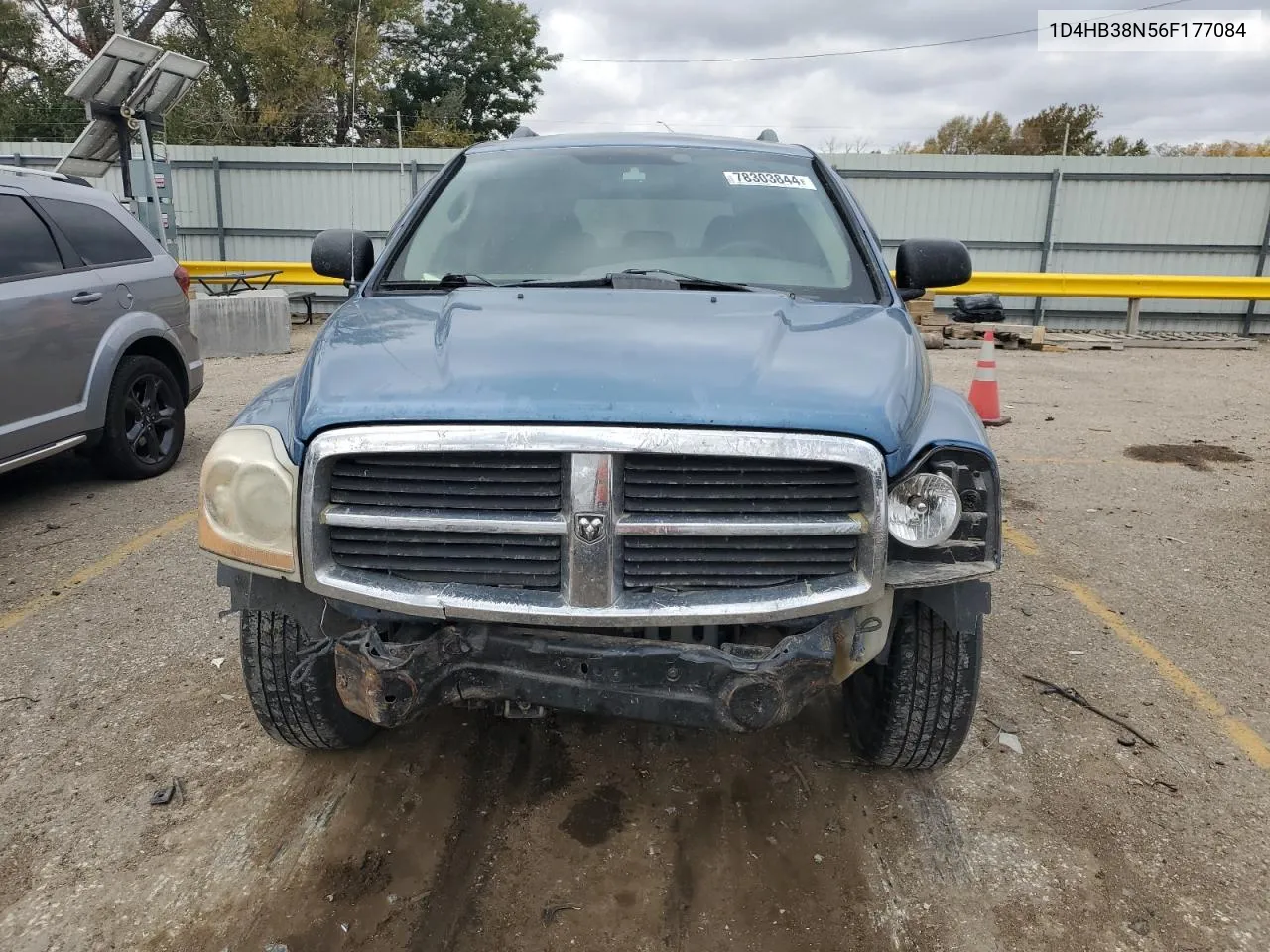 2006 Dodge Durango Sxt VIN: 1D4HB38N56F177084 Lot: 78303844