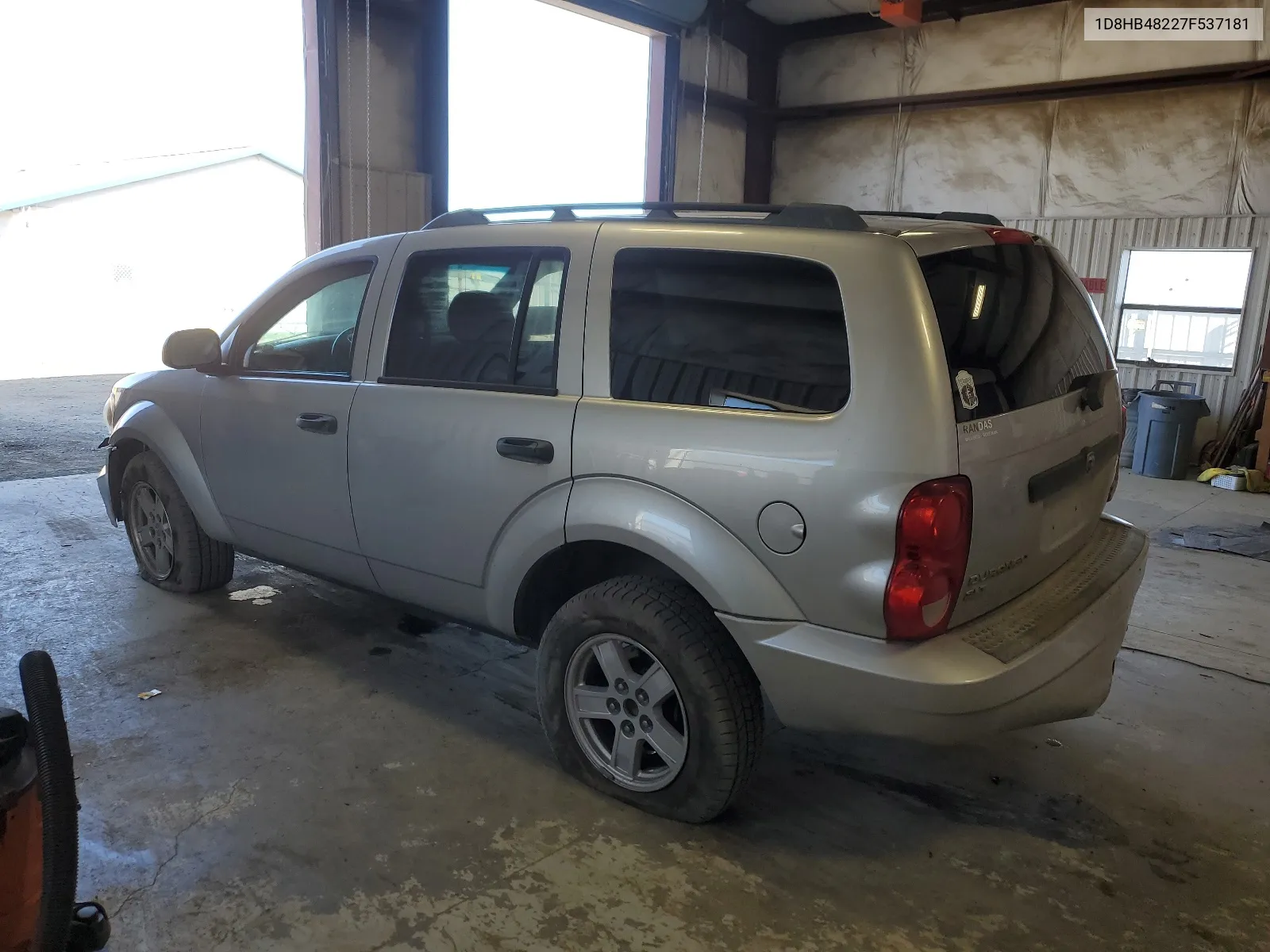 2007 Dodge Durango Slt VIN: 1D8HB48227F537181 Lot: 52000274