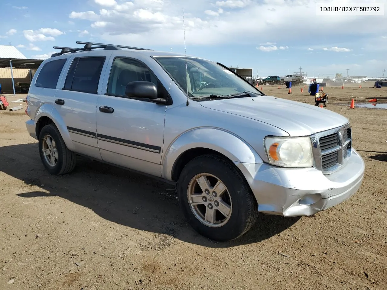 2007 Dodge Durango Slt VIN: 1D8HB482X7F502792 Lot: 52404624