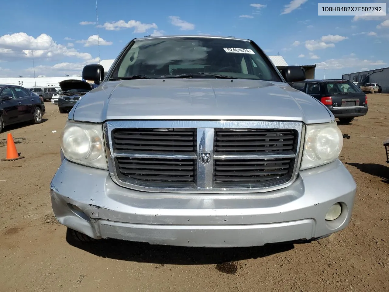 1D8HB482X7F502792 2007 Dodge Durango Slt