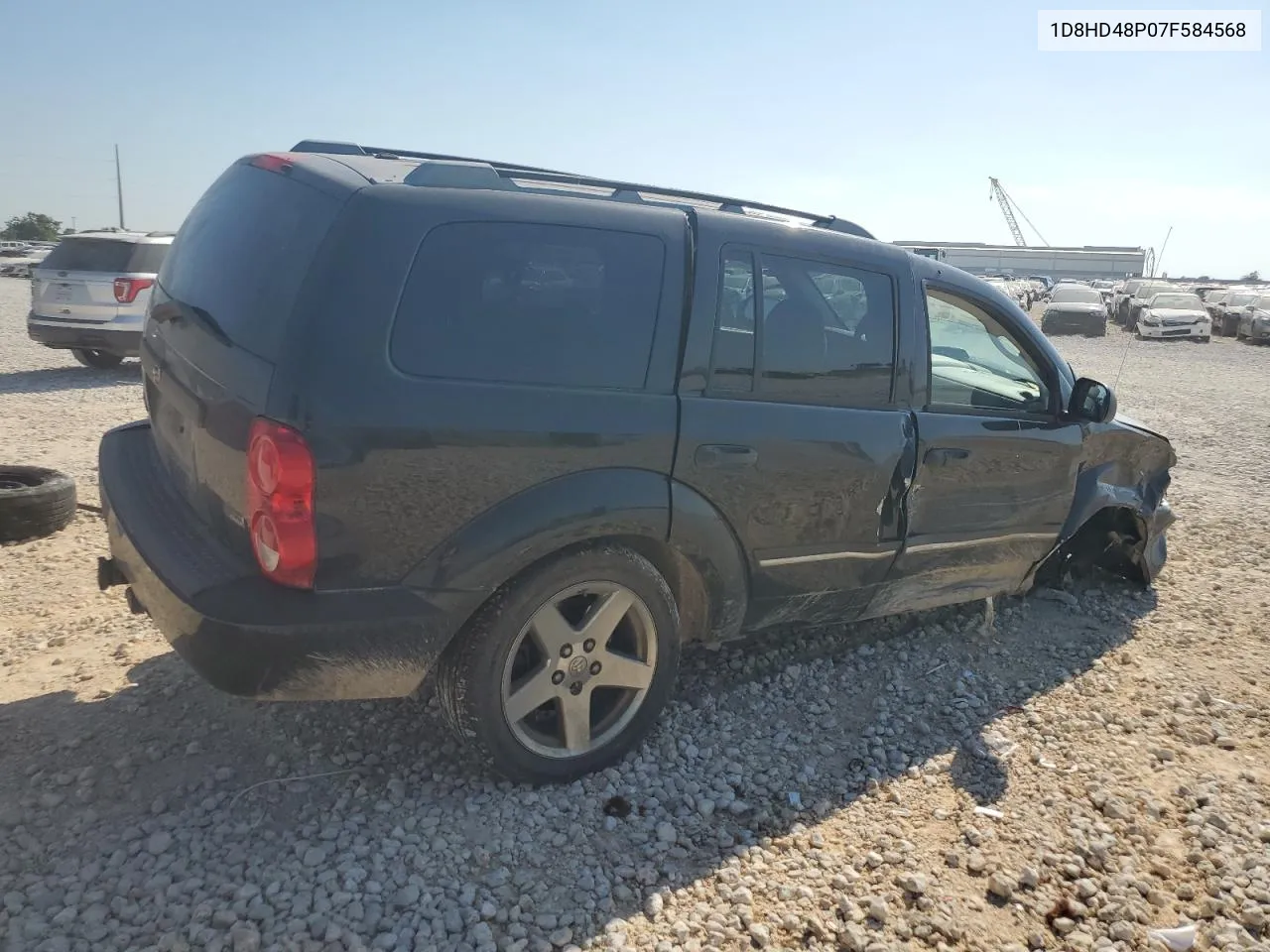 2007 Dodge Durango Slt VIN: 1D8HD48P07F584568 Lot: 67852434