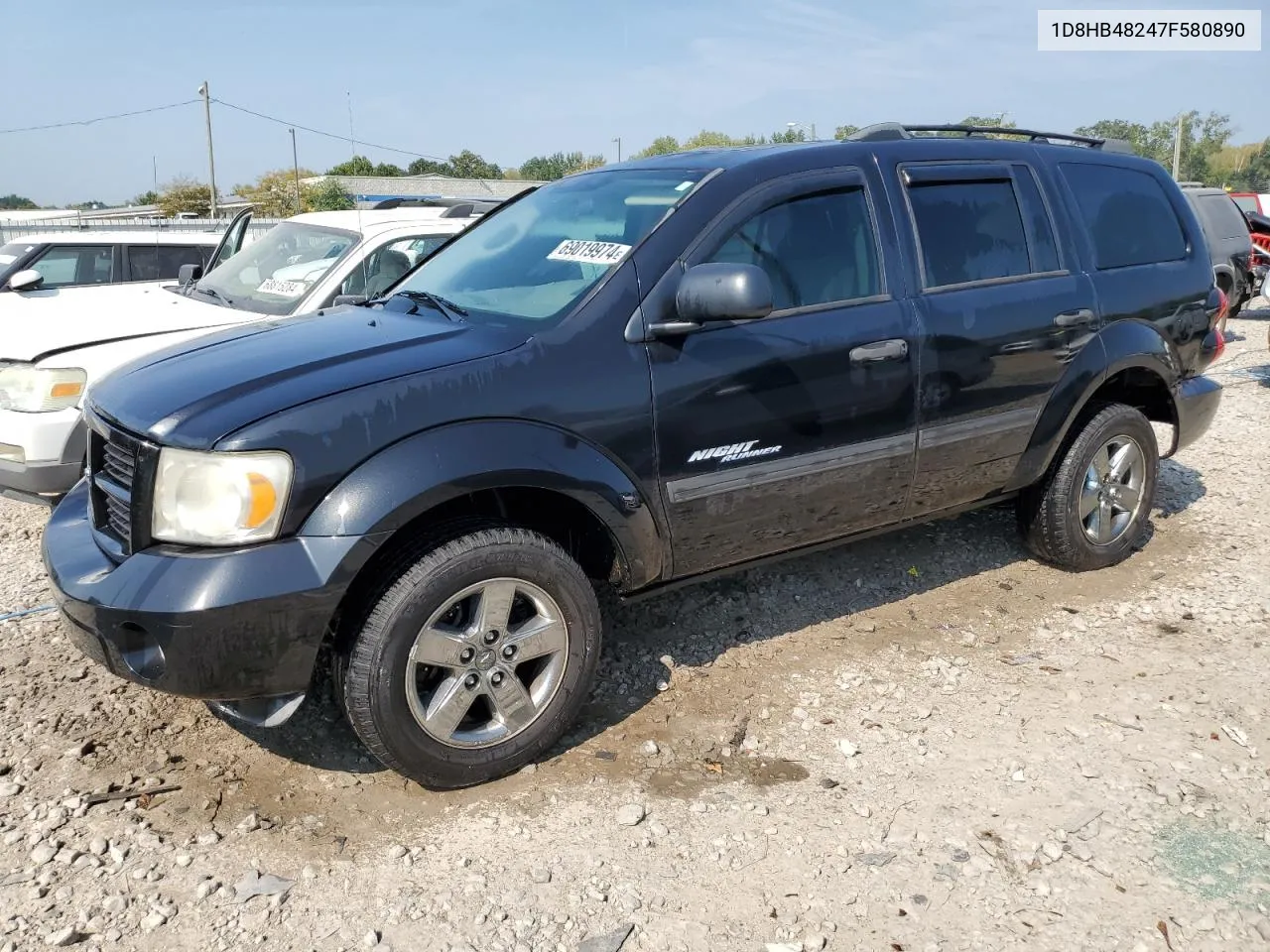 2007 Dodge Durango Slt VIN: 1D8HB48247F580890 Lot: 69019974