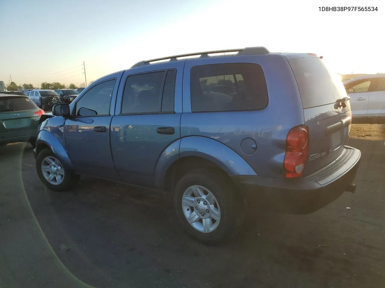 2007 Dodge Durango Sxt VIN: 1D8HB38P97F565534 Lot: 70012144