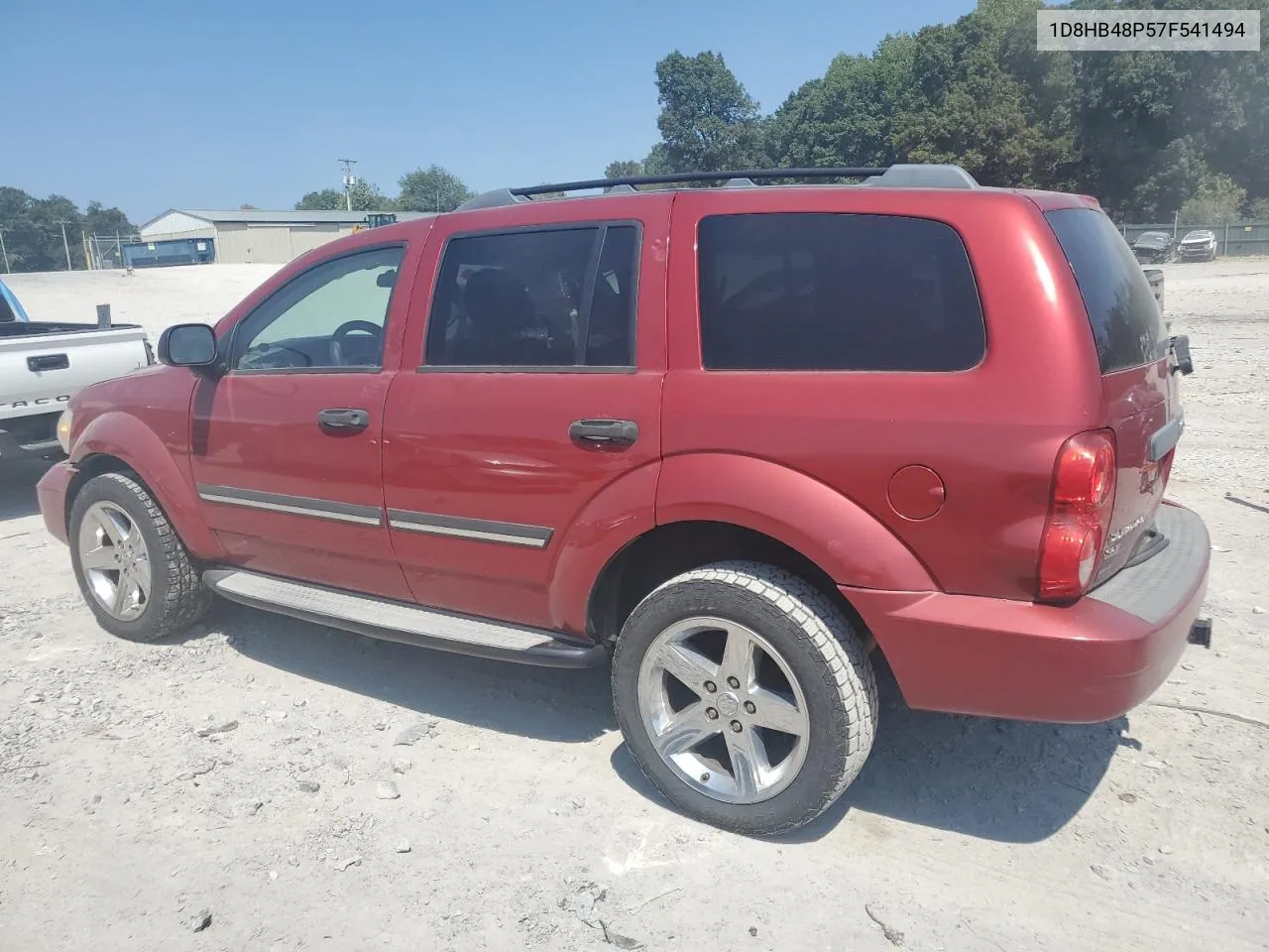 2007 Dodge Durango Slt VIN: 1D8HB48P57F541494 Lot: 70808384