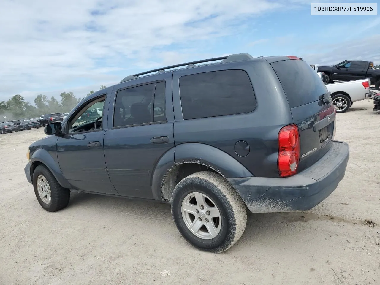 2007 Dodge Durango Sxt VIN: 1D8HD38P77F519906 Lot: 71046104