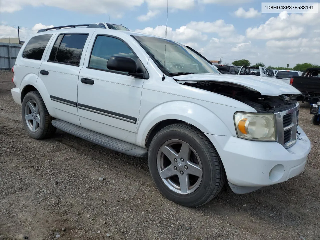 2007 Dodge Durango Slt VIN: 1D8HD48P37F533131 Lot: 71280134