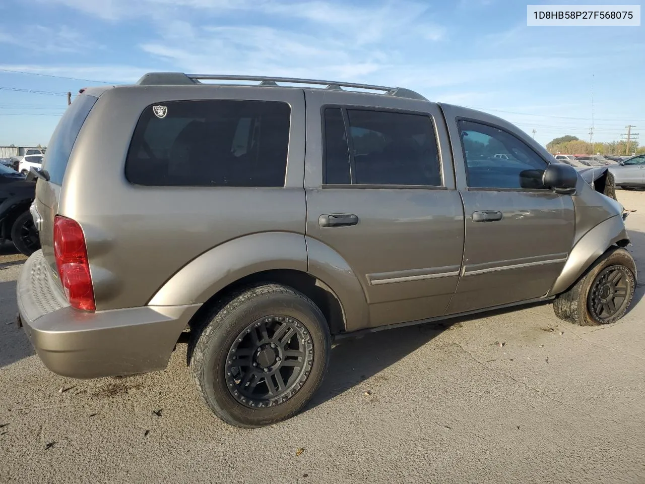 2007 Dodge Durango Limited VIN: 1D8HB58P27F568075 Lot: 73804584