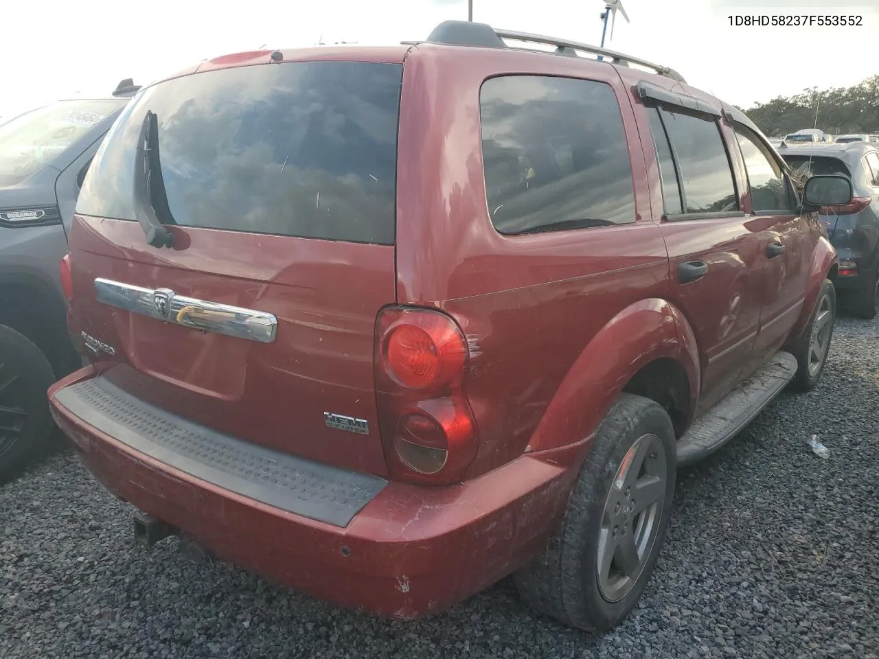 2007 Dodge Durango Limited VIN: 1D8HD58237F553552 Lot: 74030204