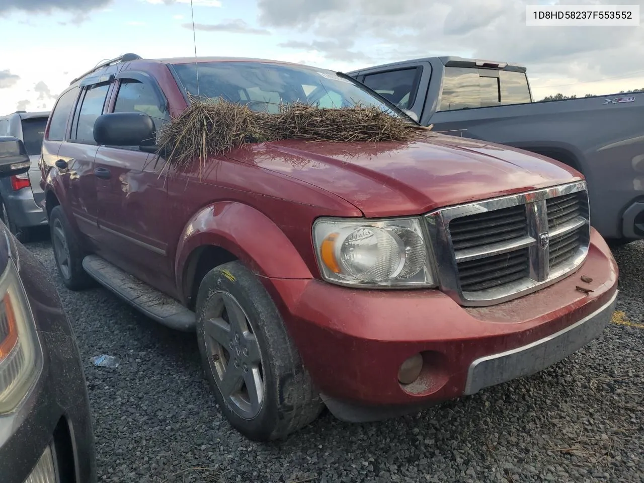 2007 Dodge Durango Limited VIN: 1D8HD58237F553552 Lot: 74030204