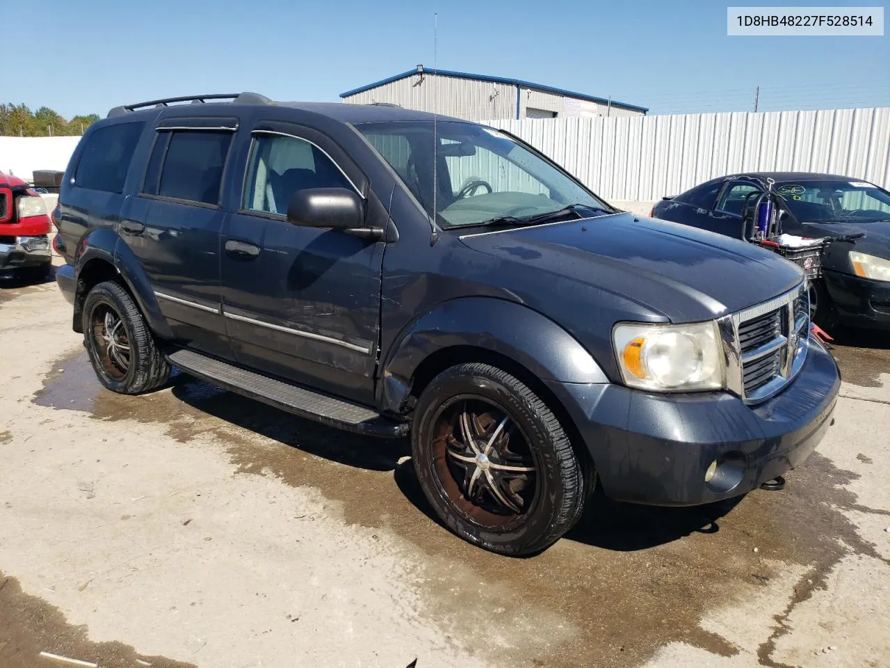 2007 Dodge Durango Slt VIN: 1D8HB48227F528514 Lot: 74213364