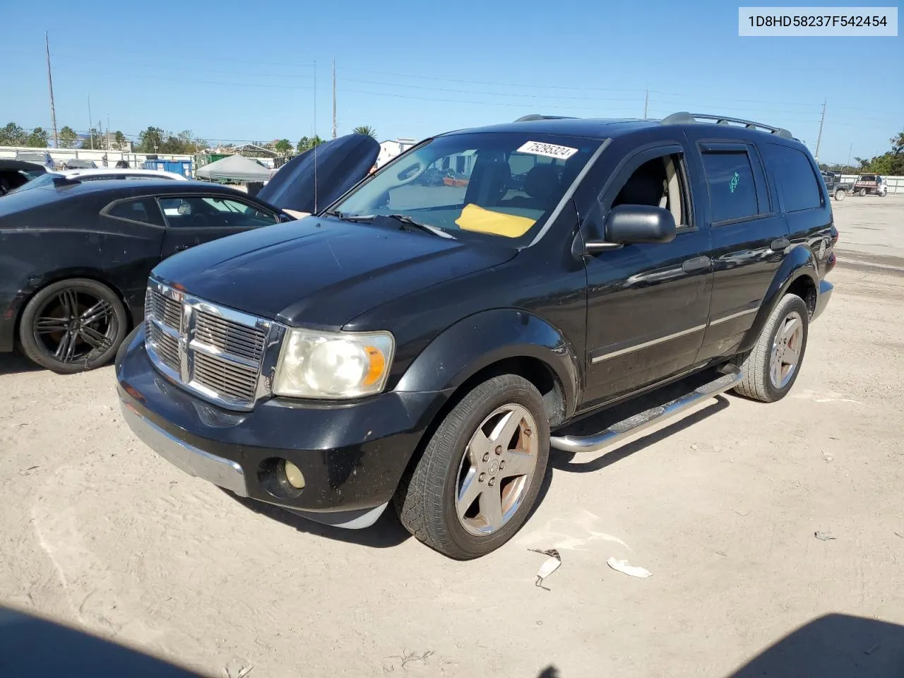 2007 Dodge Durango Limited VIN: 1D8HD58237F542454 Lot: 75295324