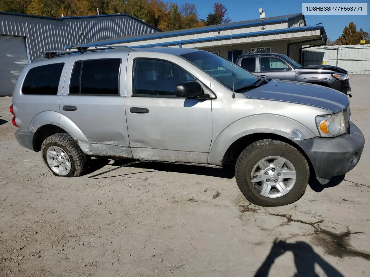 2007 Dodge Durango Sxt VIN: 1D8HB38P77F553771 Lot: 75522044