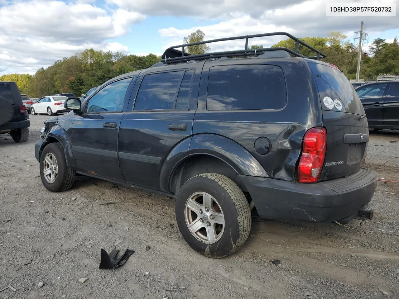 2007 Dodge Durango Sxt VIN: 1D8HD38P57F520732 Lot: 76516814