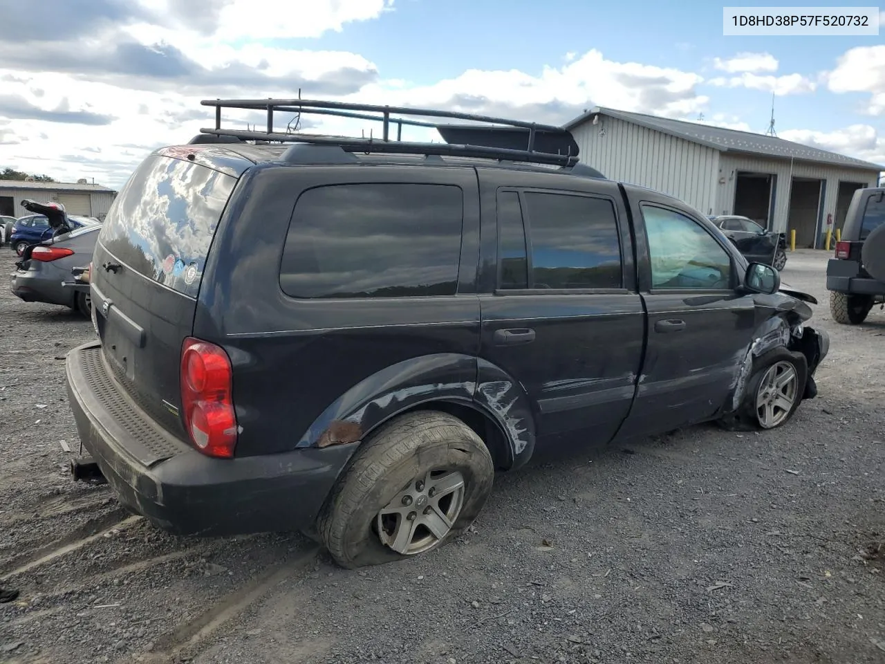 2007 Dodge Durango Sxt VIN: 1D8HD38P57F520732 Lot: 76516814