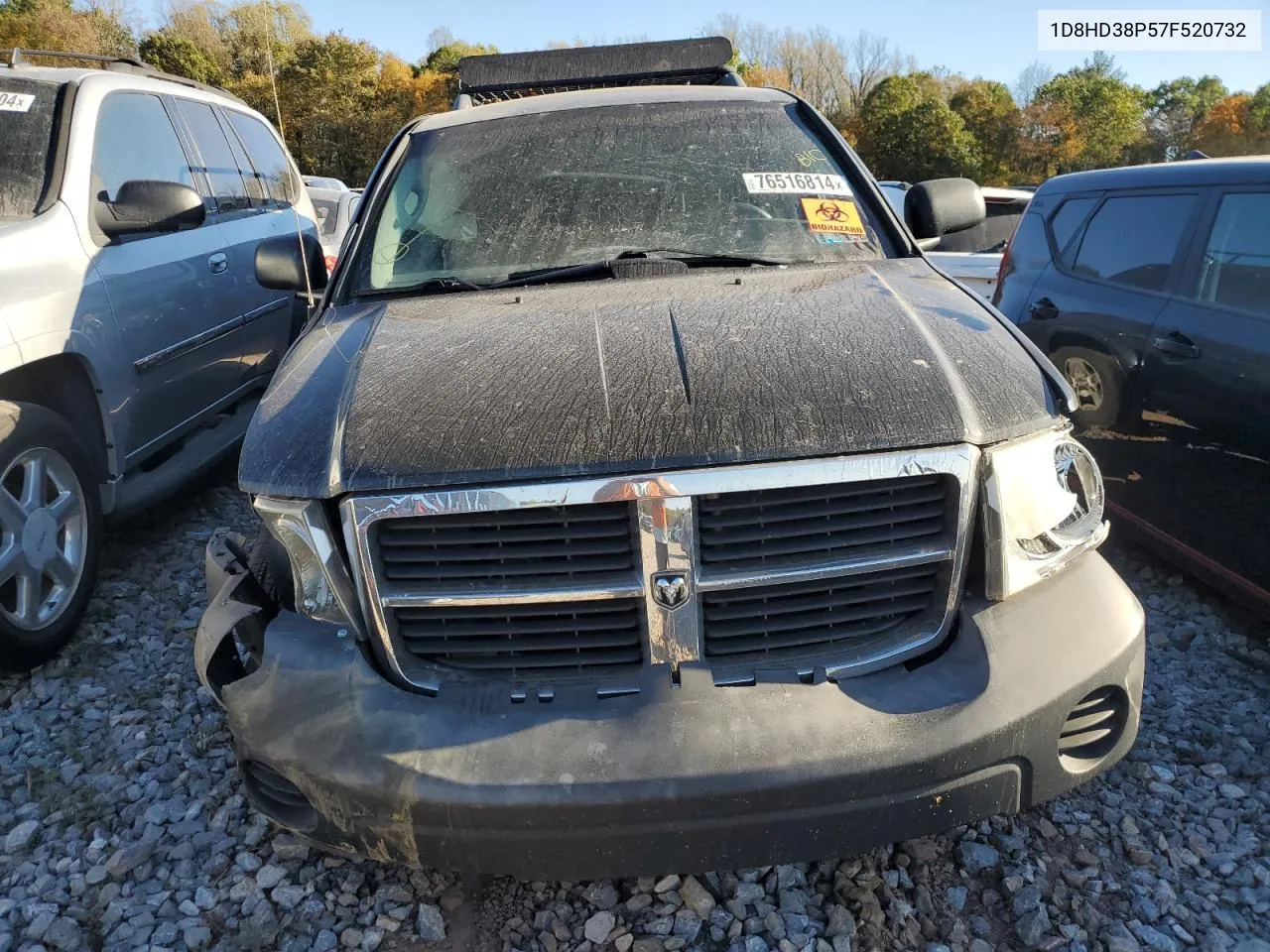 2007 Dodge Durango Sxt VIN: 1D8HD38P57F520732 Lot: 76516814