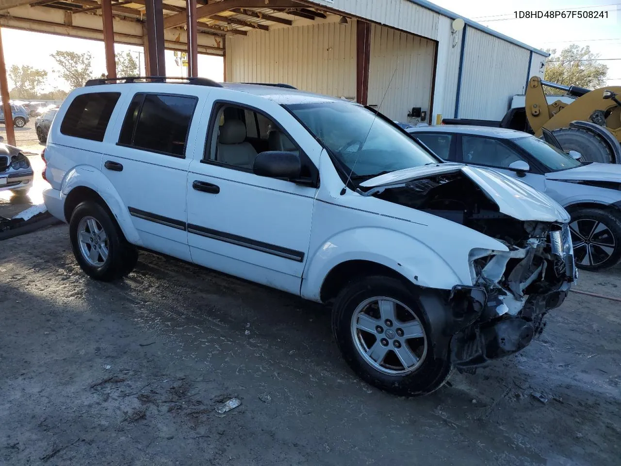 2007 Dodge Durango Slt VIN: 1D8HD48P67F508241 Lot: 76764604