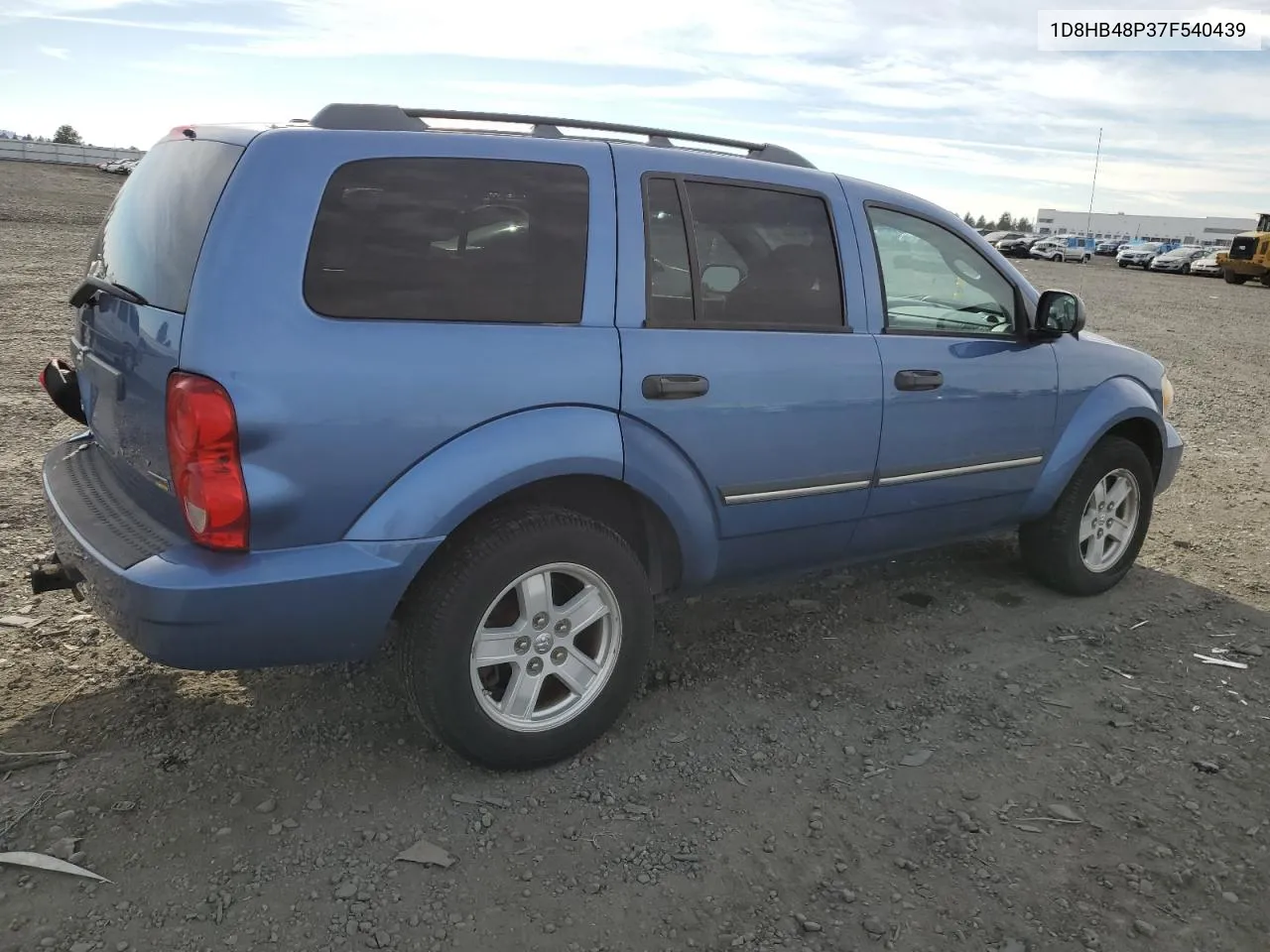 2007 Dodge Durango Slt VIN: 1D8HB48P37F540439 Lot: 78045704