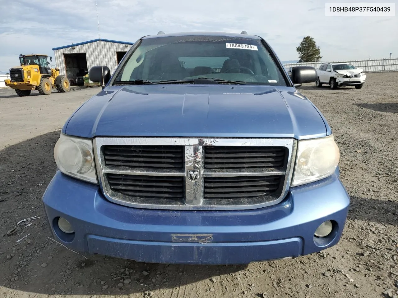 2007 Dodge Durango Slt VIN: 1D8HB48P37F540439 Lot: 78045704