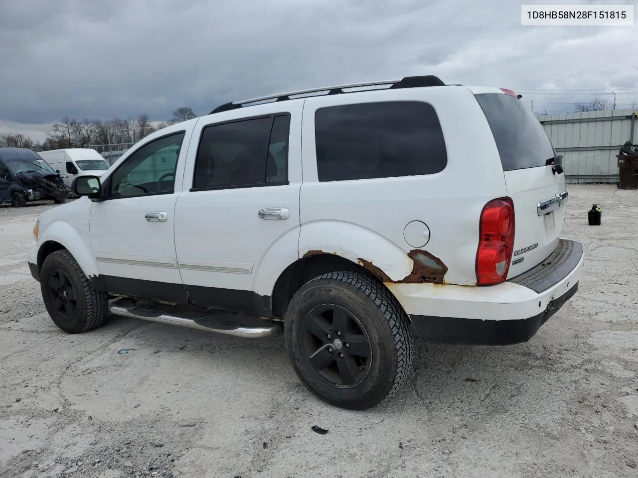 2008 Dodge Durango Limited VIN: 1D8HB58N28F151815 Lot: 47210454