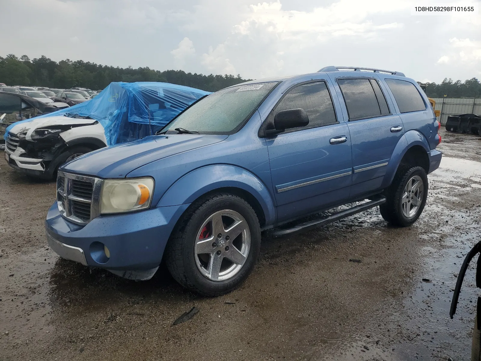 1D8HD58298F101655 2008 Dodge Durango Limited