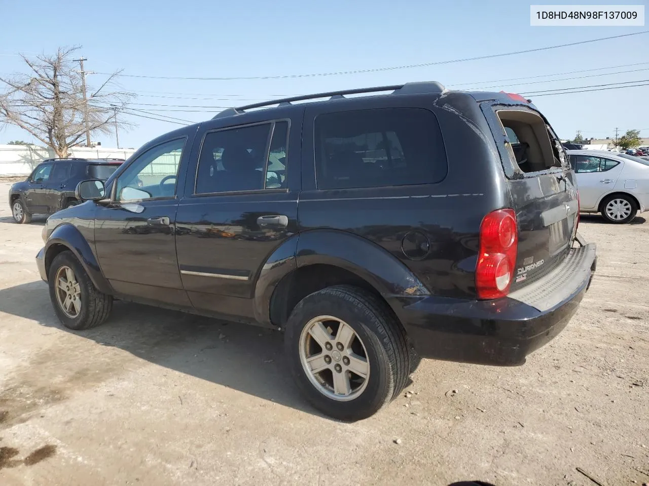 2008 Dodge Durango Slt VIN: 1D8HD48N98F137009 Lot: 70363164