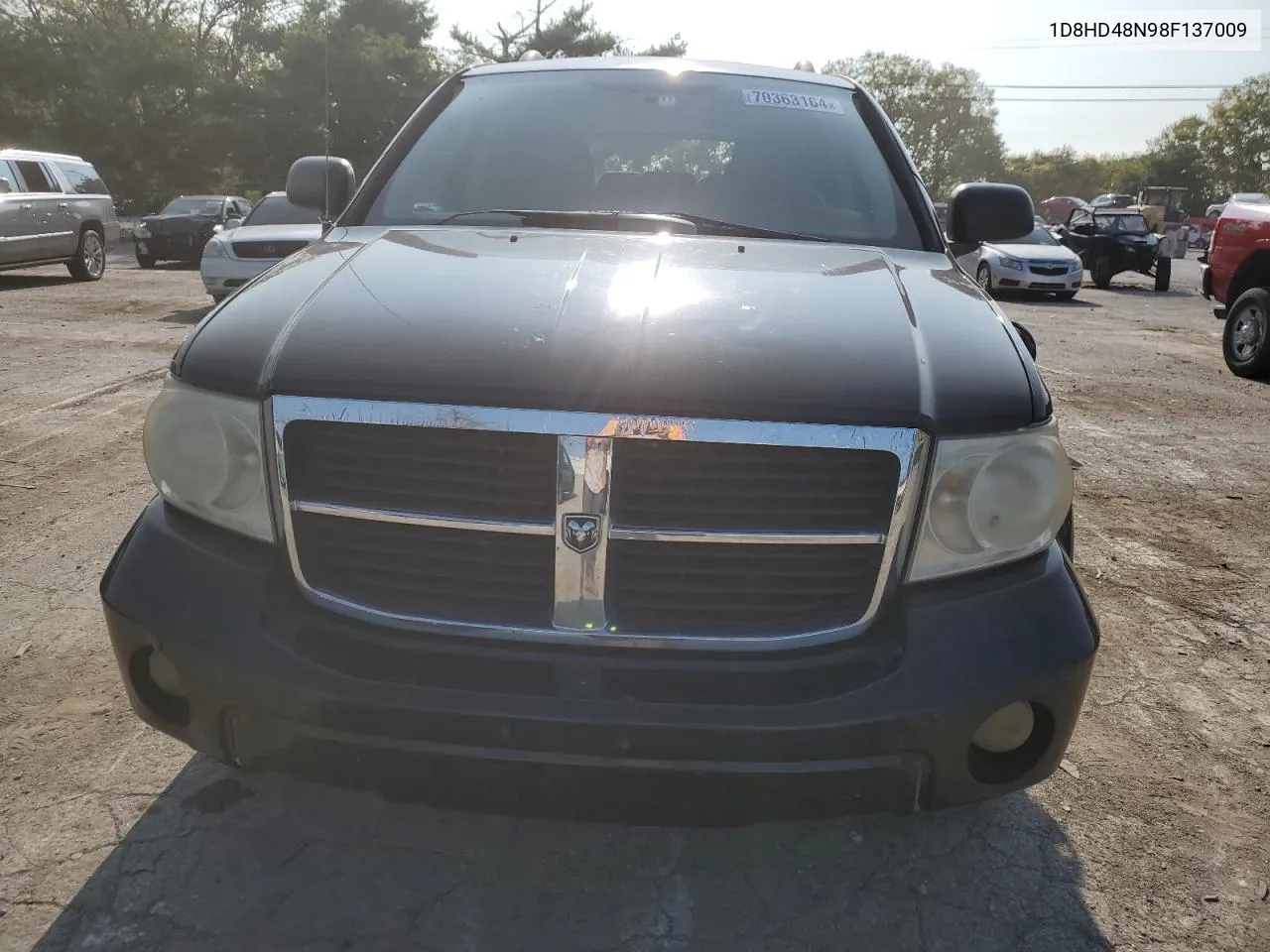 2008 Dodge Durango Slt VIN: 1D8HD48N98F137009 Lot: 70363164