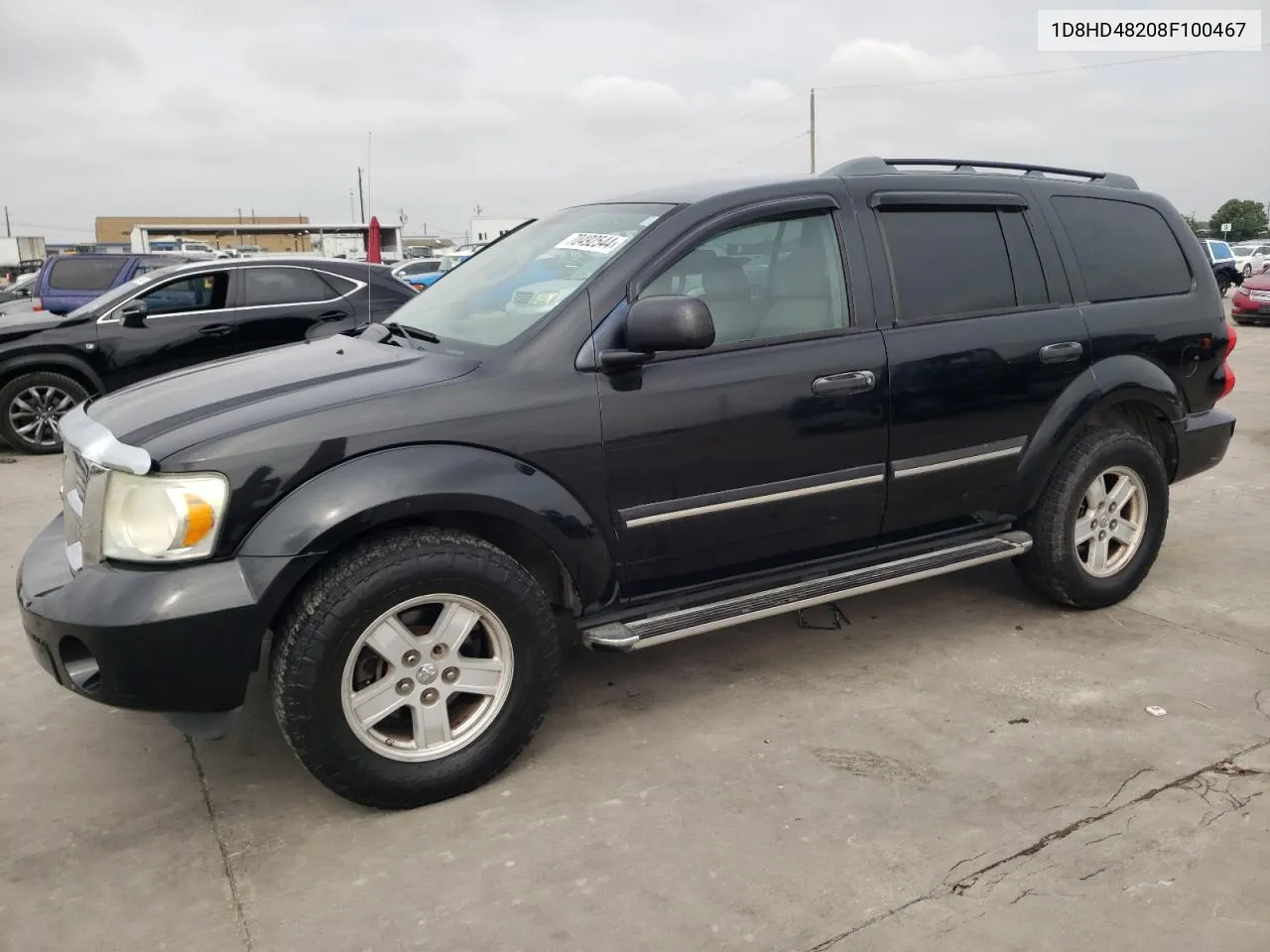 2008 Dodge Durango Slt VIN: 1D8HD48208F100467 Lot: 70492544