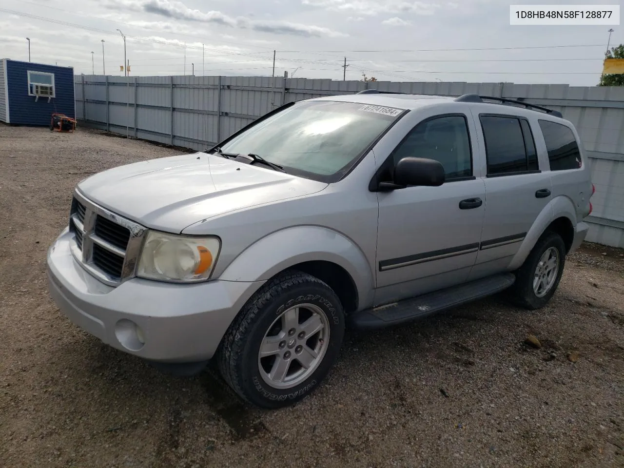 2008 Dodge Durango Slt VIN: 1D8HB48N58F128877 Lot: 70763214