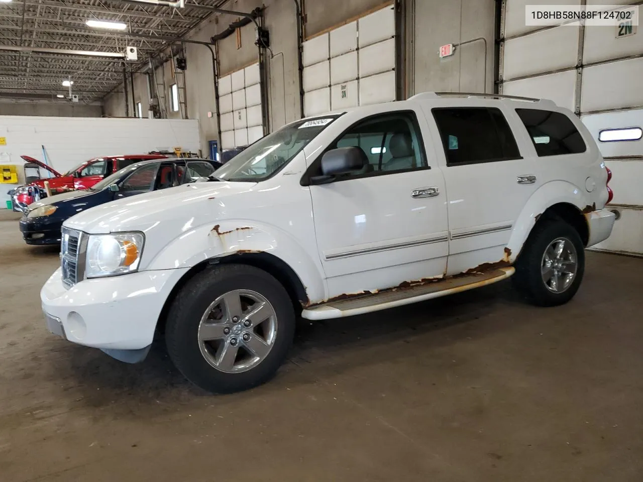 2008 Dodge Durango Limited VIN: 1D8HB58N88F124702 Lot: 70864954