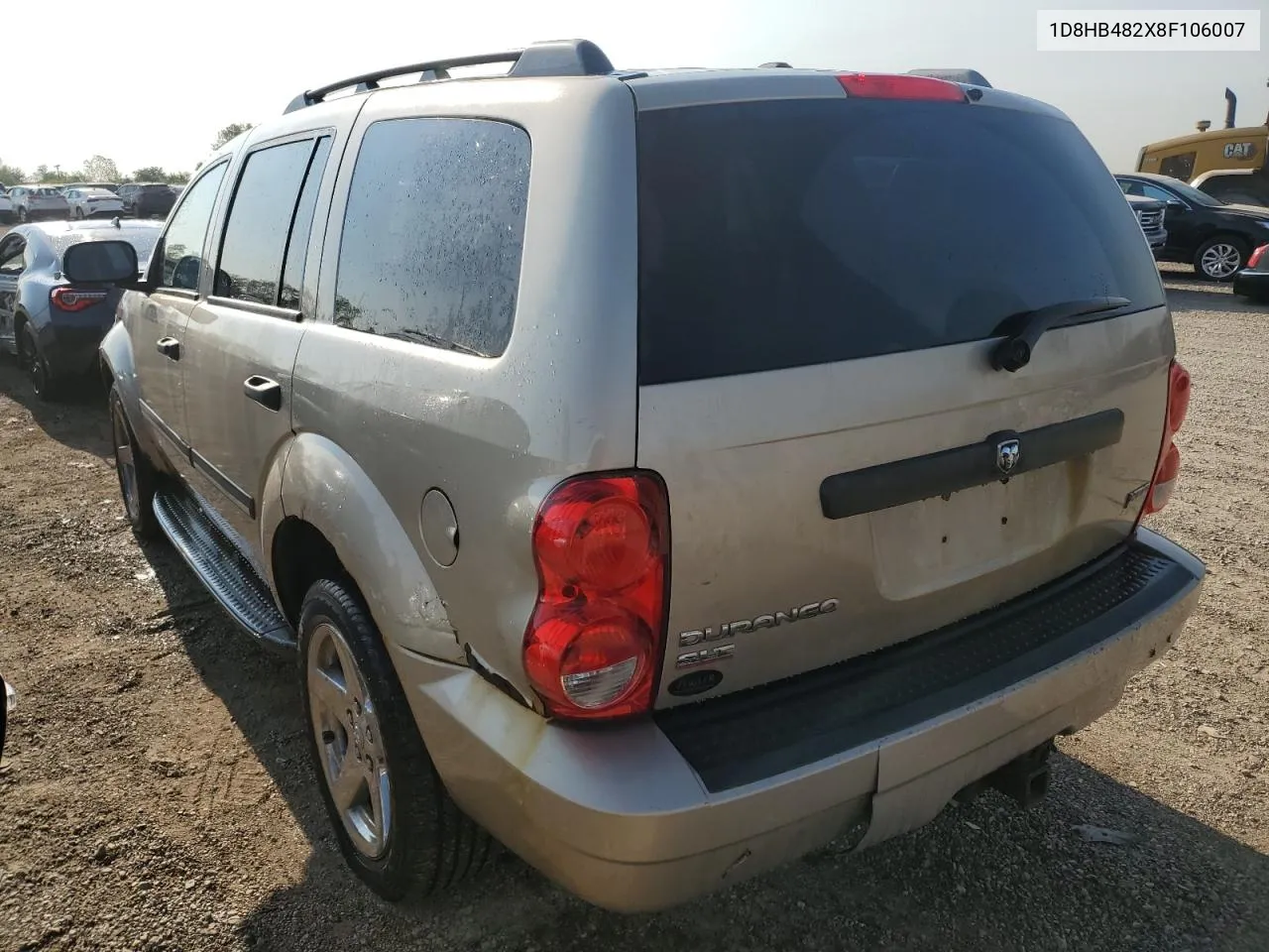 2008 Dodge Durango Slt VIN: 1D8HB482X8F106007 Lot: 71291544