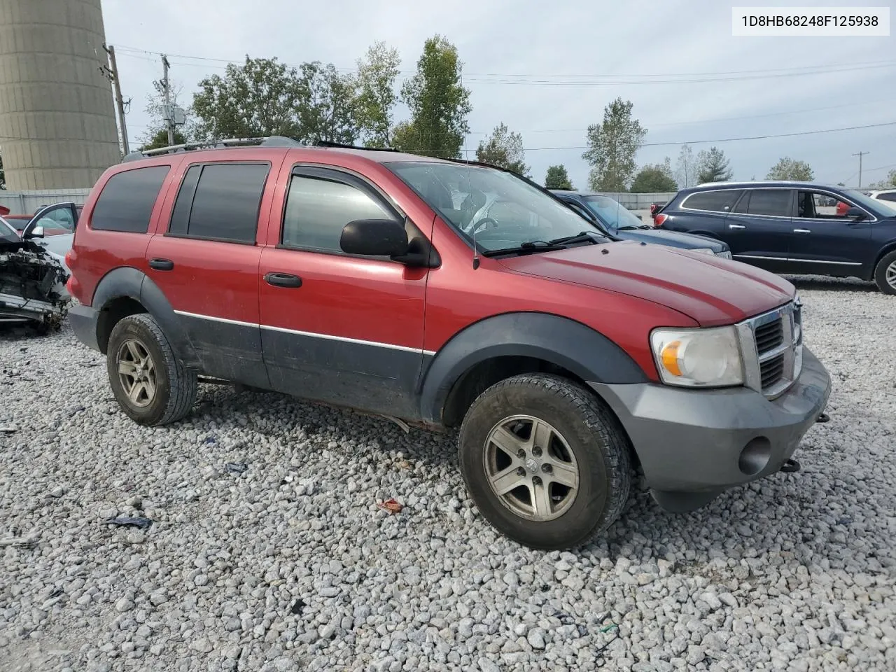 2008 Dodge Durango Adventurer VIN: 1D8HB68248F125938 Lot: 72951414