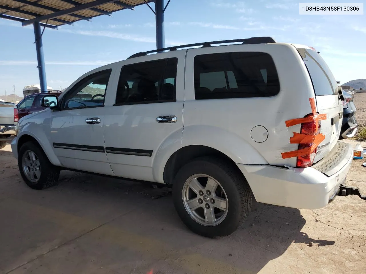 2008 Dodge Durango Slt VIN: 1D8HB48N58F130306 Lot: 75247694