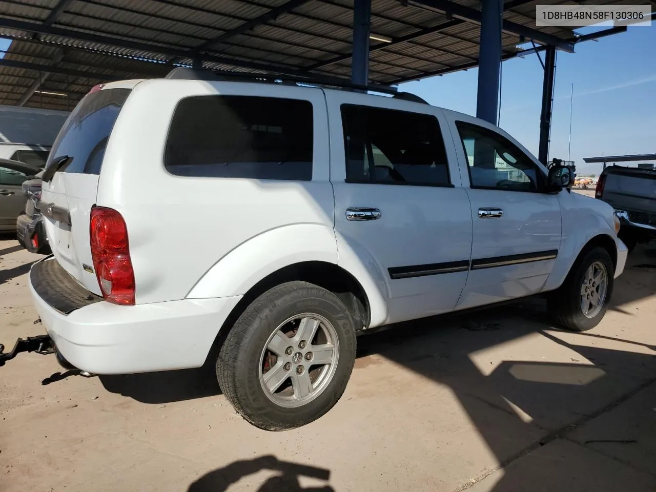 2008 Dodge Durango Slt VIN: 1D8HB48N58F130306 Lot: 75247694