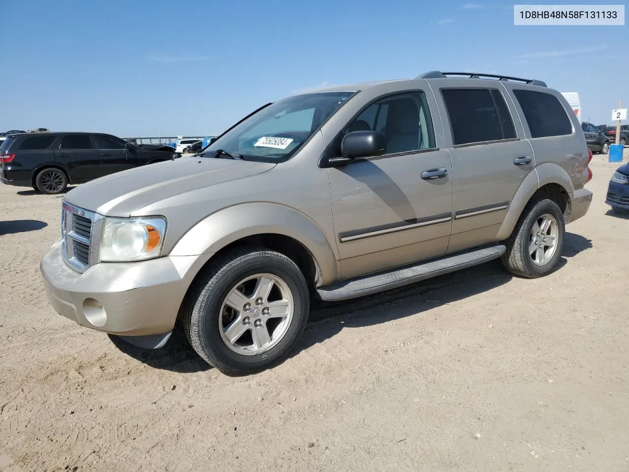 2008 Dodge Durango Slt VIN: 1D8HB48N58F131133 Lot: 75505084