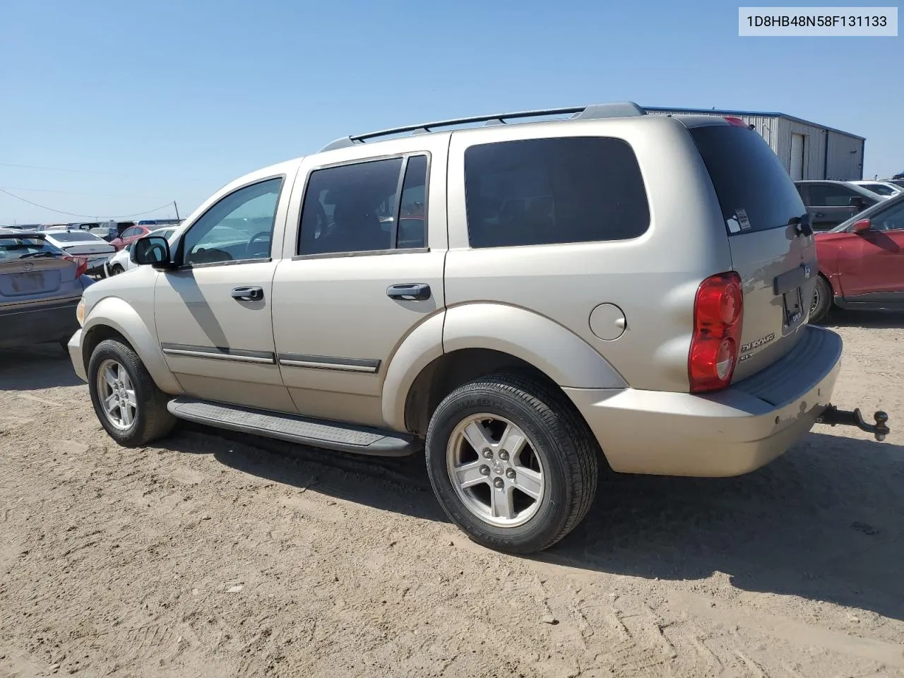 2008 Dodge Durango Slt VIN: 1D8HB48N58F131133 Lot: 75505084