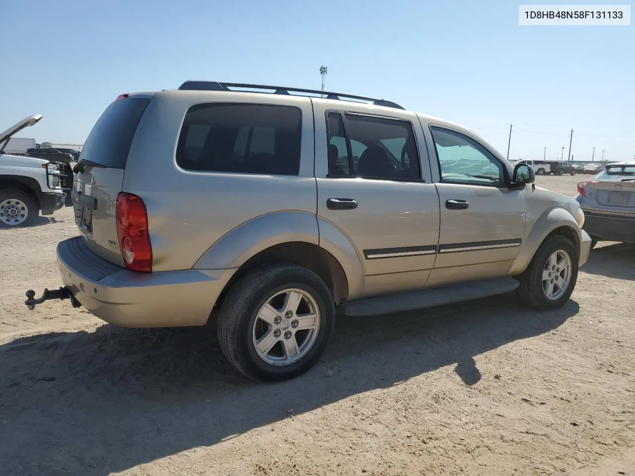 2008 Dodge Durango Slt VIN: 1D8HB48N58F131133 Lot: 75505084