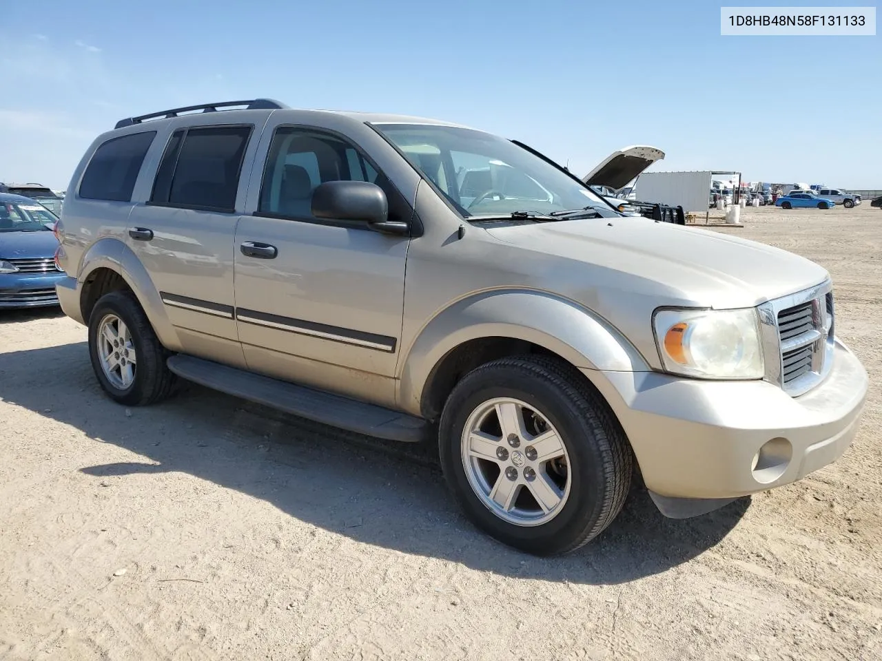 2008 Dodge Durango Slt VIN: 1D8HB48N58F131133 Lot: 75505084