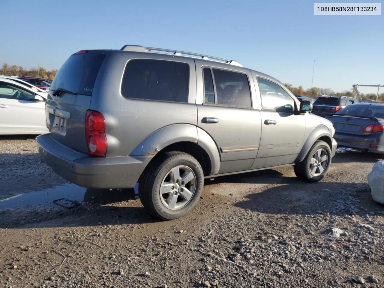 2008 Dodge Durango Limited VIN: 1D8HB58N28F133234 Lot: 78049004