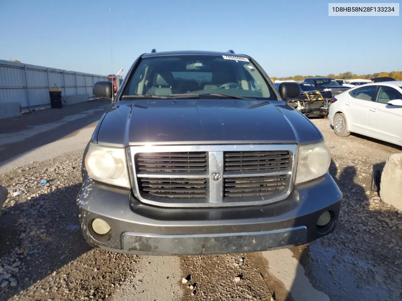 2008 Dodge Durango Limited VIN: 1D8HB58N28F133234 Lot: 78049004