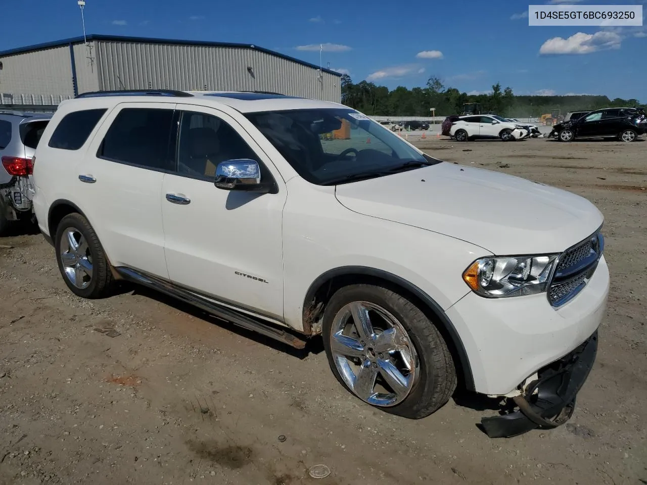 2011 Dodge Durango Citadel VIN: 1D4SE5GT6BC693250 Lot: 53794984