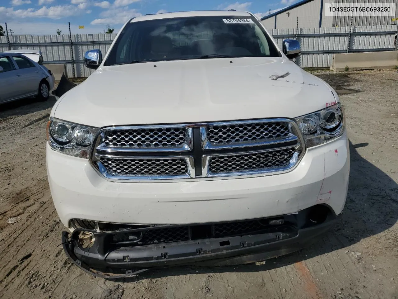 2011 Dodge Durango Citadel VIN: 1D4SE5GT6BC693250 Lot: 53794984