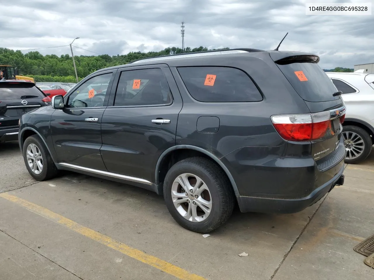 2011 Dodge Durango Crew VIN: 1D4RE4GG0BC695328 Lot: 55938974